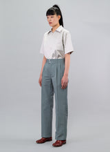 Load image into Gallery viewer, WIDE PANTS MINT GRAY
